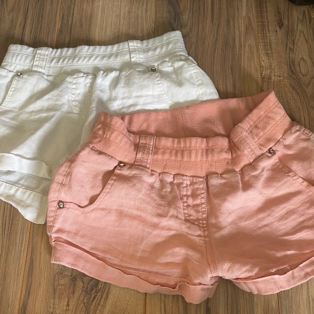 Low rise Bebe fabric shorts